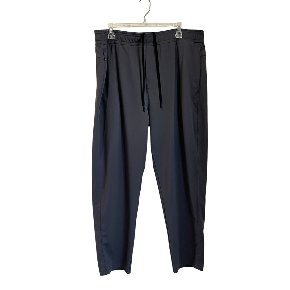 Public Rec Elastic Waistband Drawstring Jogger Pants in Gray 40x30